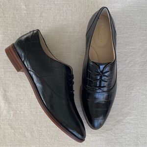 Croc Embossed Oxfords by Cole Haan
